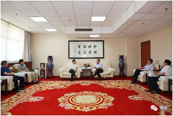 集團董事長、總裁劉裕前往濟南大學進行工作訪問