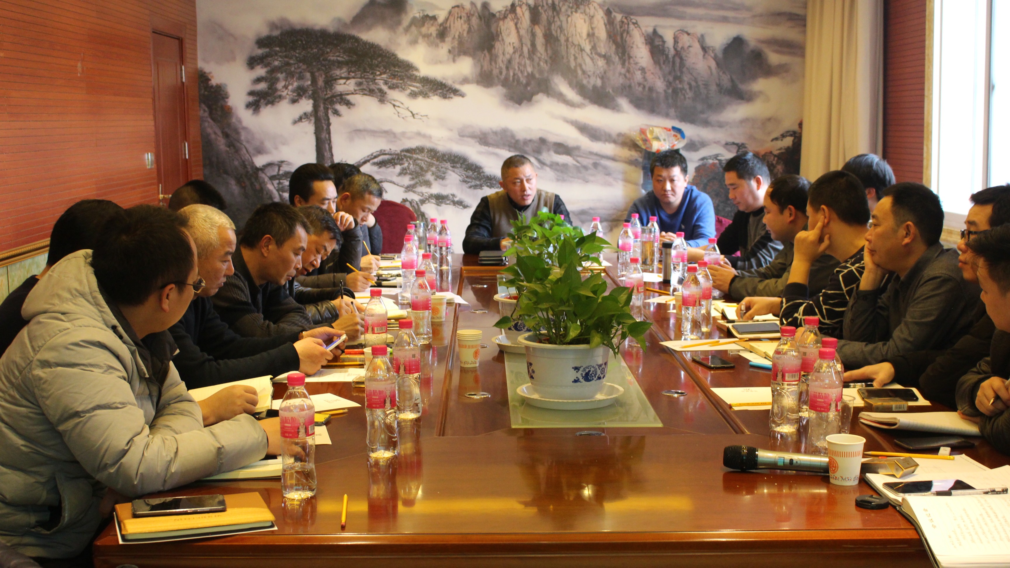 港創(chuàng)建材公司貴州區(qū)域召開年終總結會議