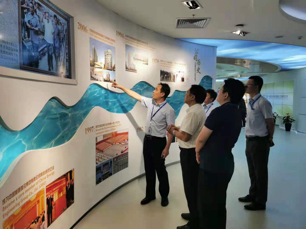 招商港灣集團(tuán)公司與中國能建葛洲壩國際公司共商合作